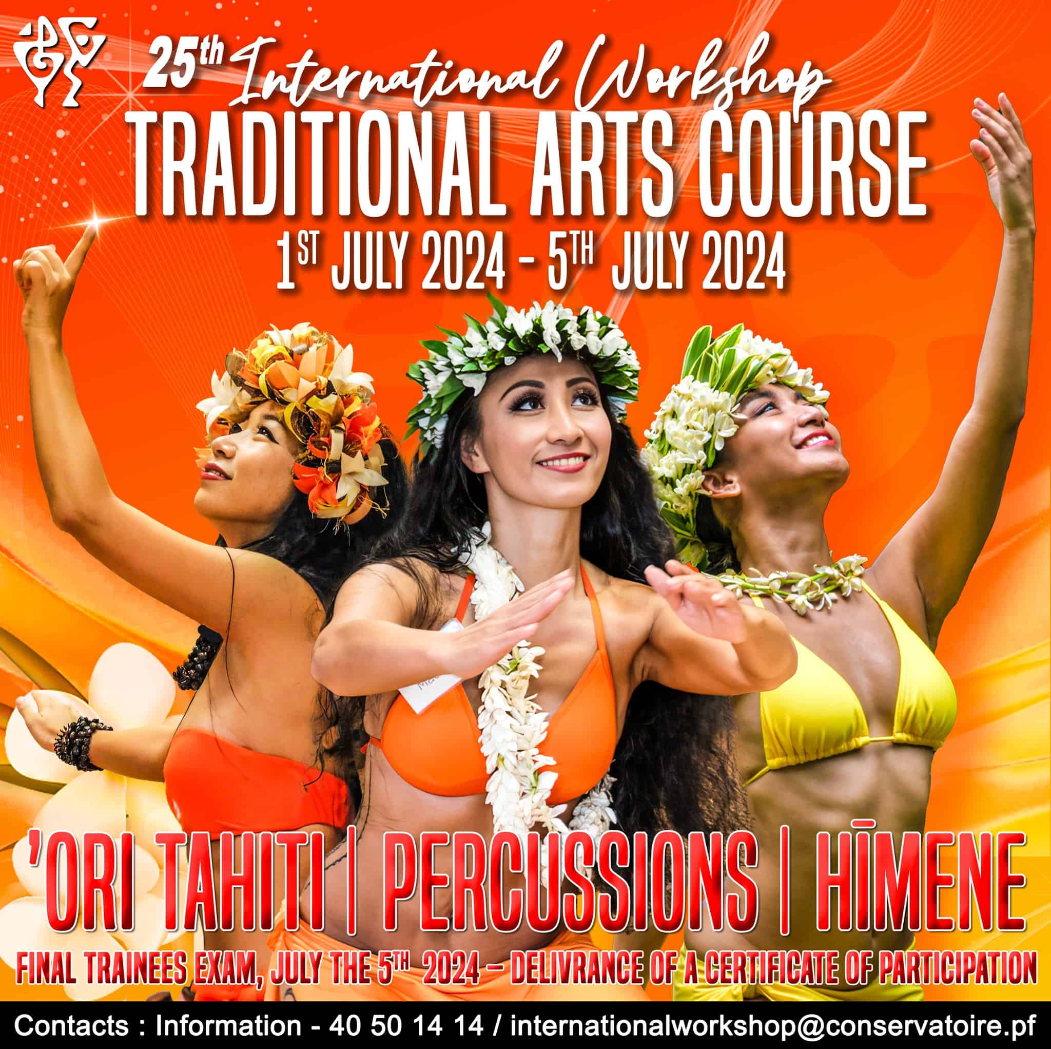 25ème stage internationale / 25th International Workshop traditional arts course