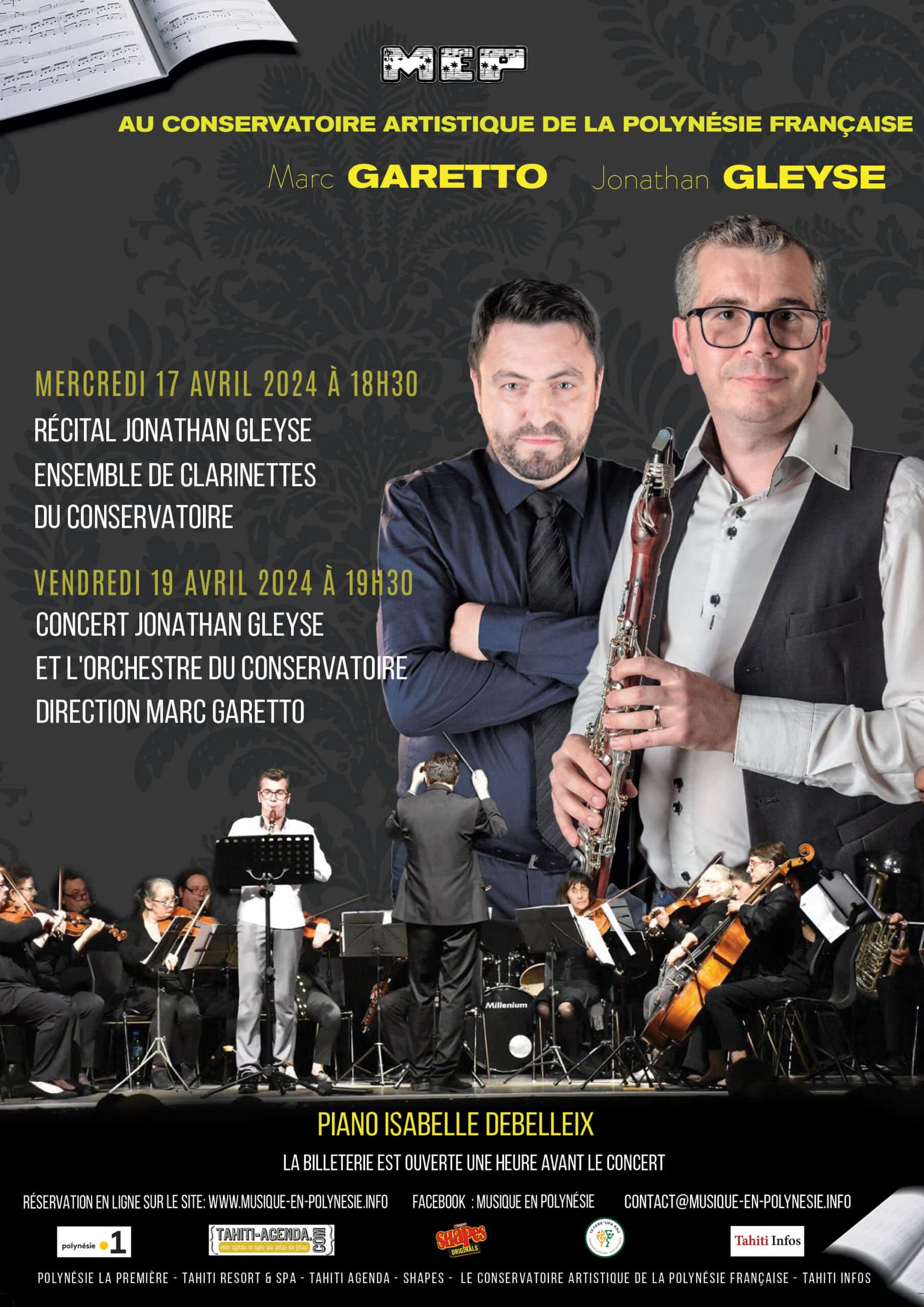 Récital et Concert : Marc GARETTO & Jonathan GLEYSE