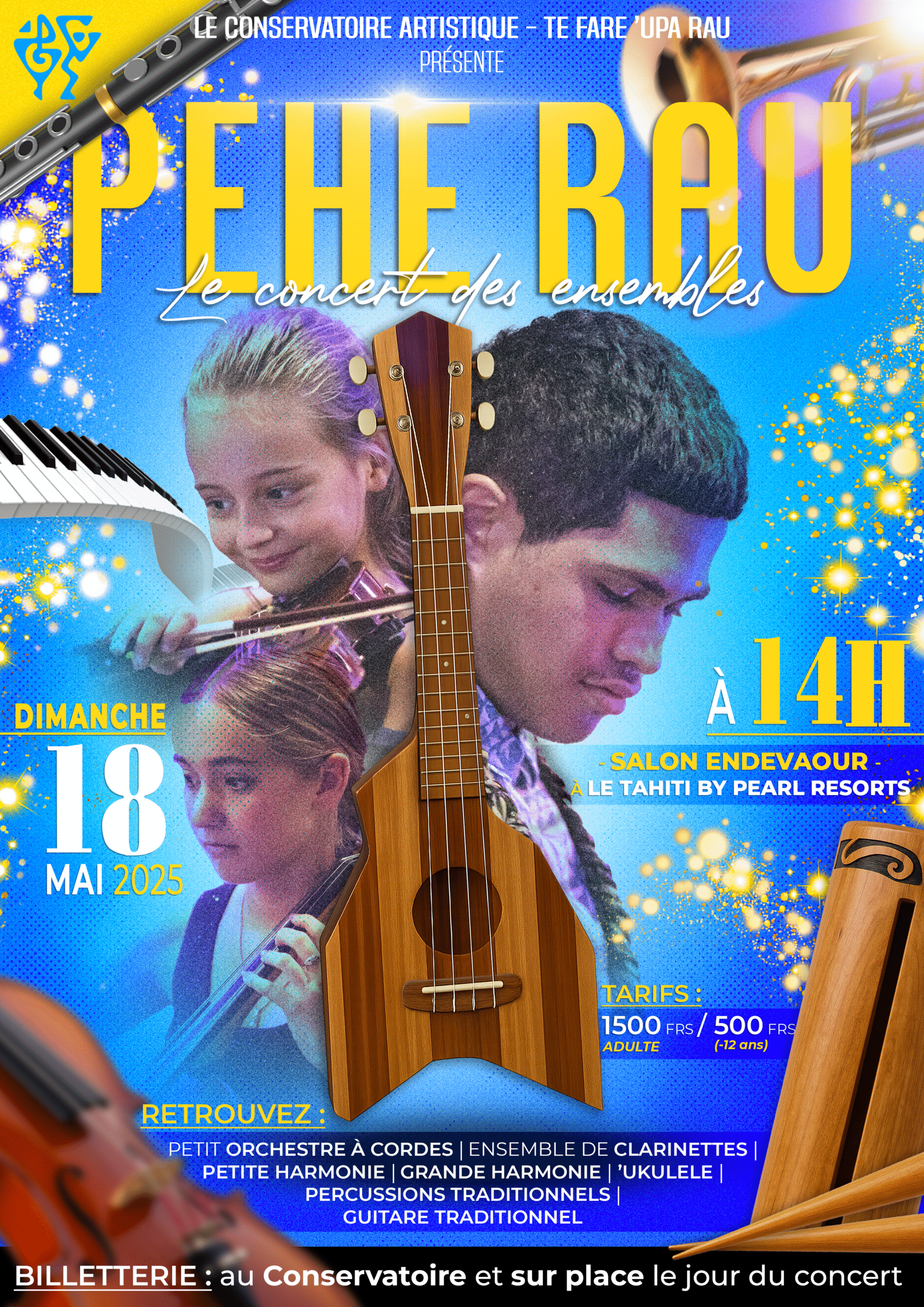 PEHE RAU - LE CONCERT DES ENSEMBLES du FARE 'UPA RAU 2025