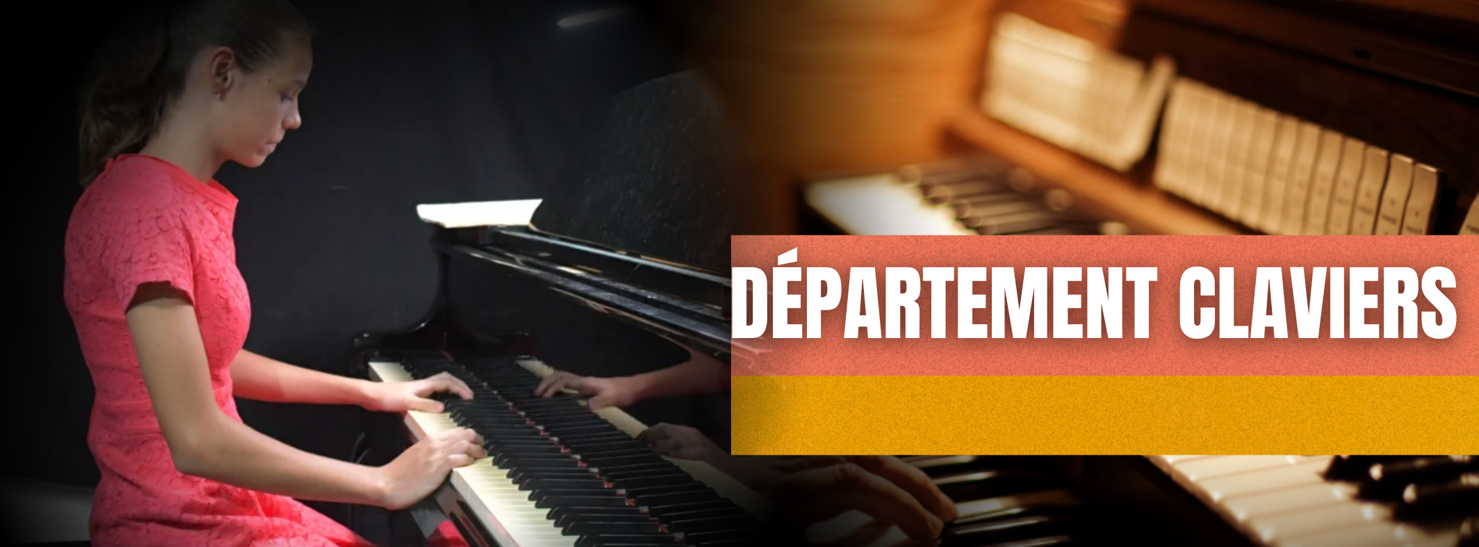 Bannière web arts classiques - département Claviers