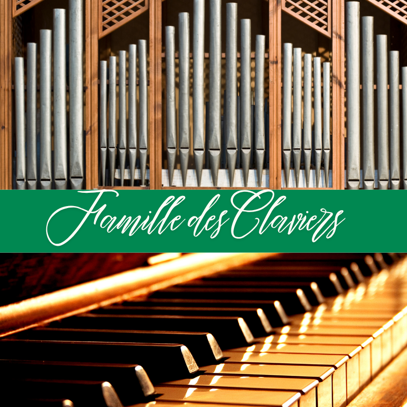 Bouton de la section arts classiques - Famille des Claviers