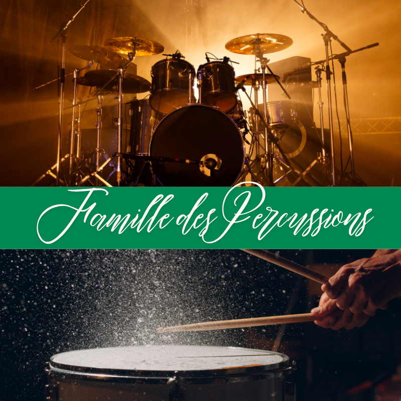 Bouton de la section arts classiques - Famille des Percussions