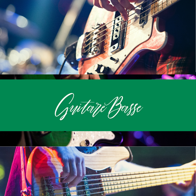 Bouton Guitare basse - M.A.A Bouton Guitare basse - M.A.A