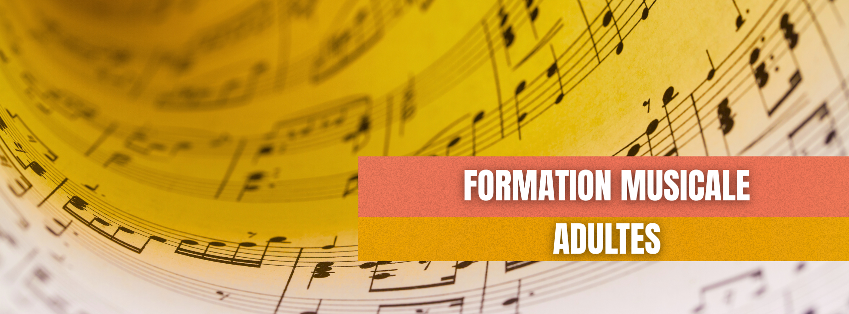 Bannière web arts classiques - Adultes - Formation musicale