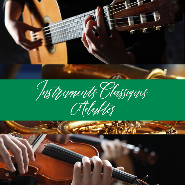 Bouton Pratique - adultes - Instruments Classiques